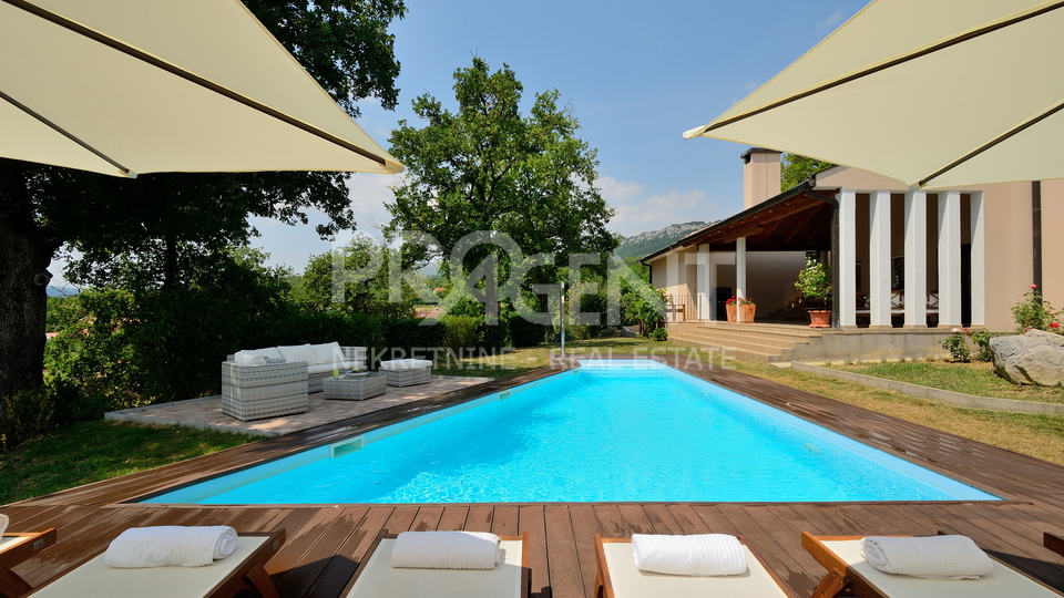 House with swimming pool, BUZET