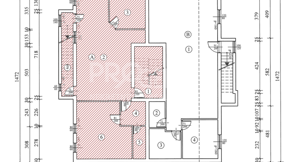 Two level apartment in Poreč