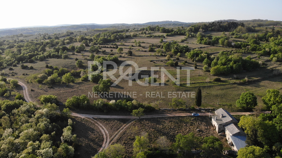 ISTRIA, OPRTALJ, STANCIJA WITH 9.8 ha OF LAND