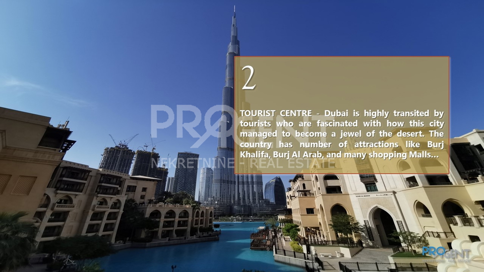 Dubai, Emaar South, two bedroom apartment in a golf resort