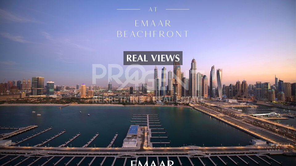 Dubai, Emaar Beachfront, Marina Vista