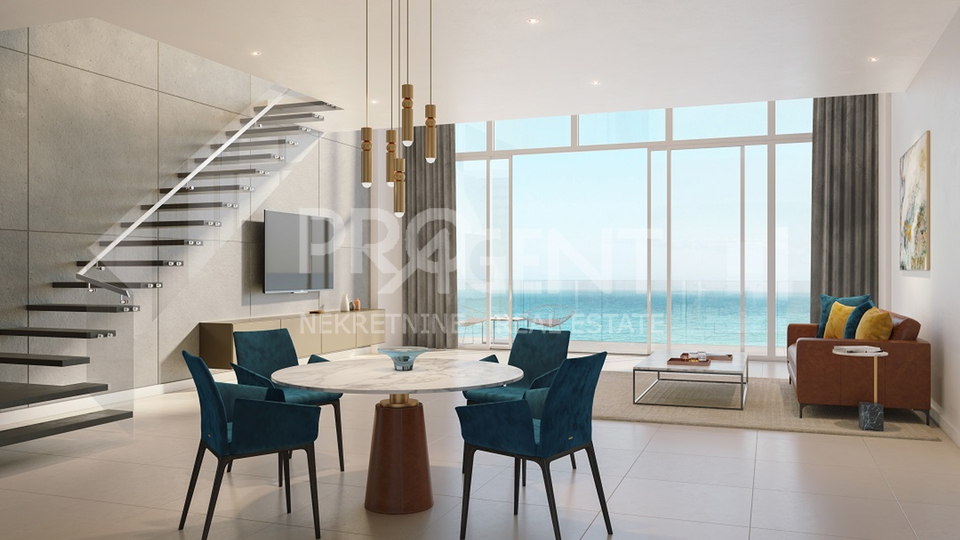 ABU DHABI, Dreizimmerwohnung mit Meerblick, Mamsha Al Saadiyat