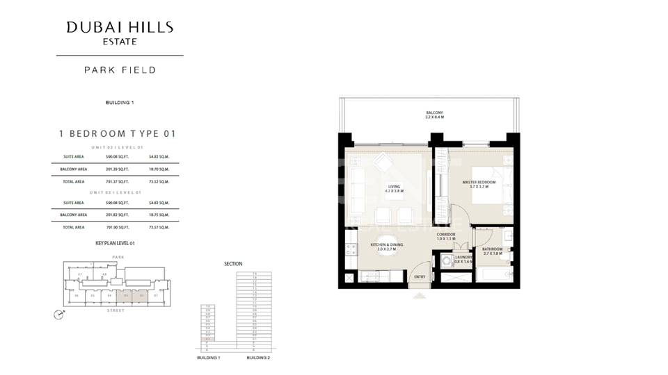 APARTMENT FOR SALE, PARK FIELD, DUBAI HILLS, DUBAI