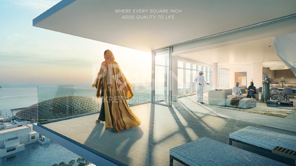 WOHNUNG ZUM VERKAUF IN LOUVRE ABU DHABI RESIDENCES