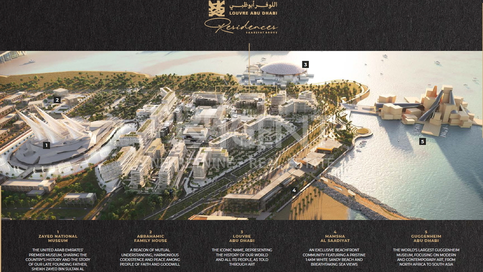 APARTMENT FOR SALE IN LOUVRE ABU DHABI RESIDENCES