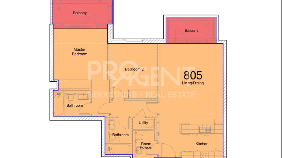 Apartment, 114 m2, For Sale, Abu Dhabi