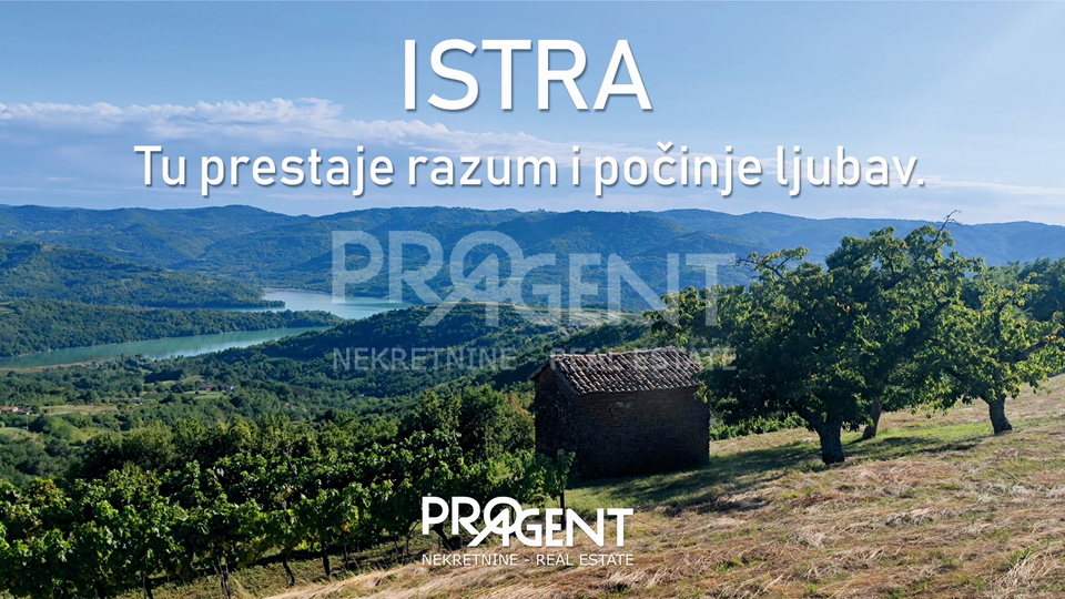 ISTRIEN, ROČ, BAUGRUNDSTÜCK, ZU VERKAUFEN