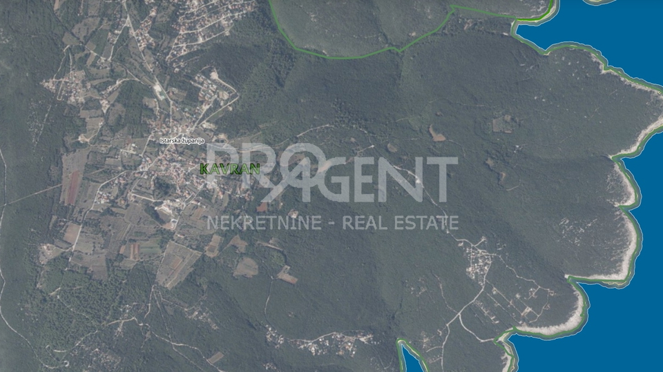 ISTRIA, KAVRAN, UNURBANIZED LAND, FOR SALE