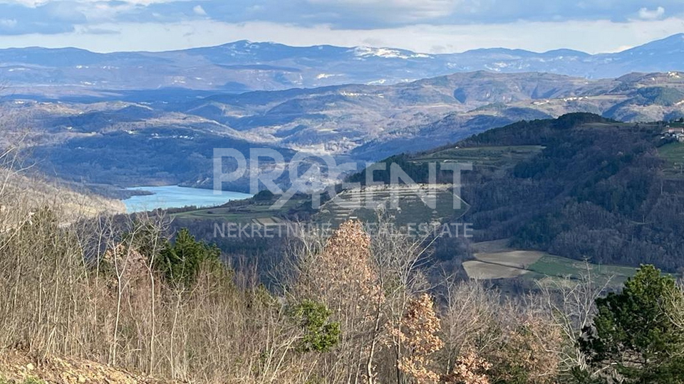 Land, 1245 m2, For Sale, Pazin - Zamask