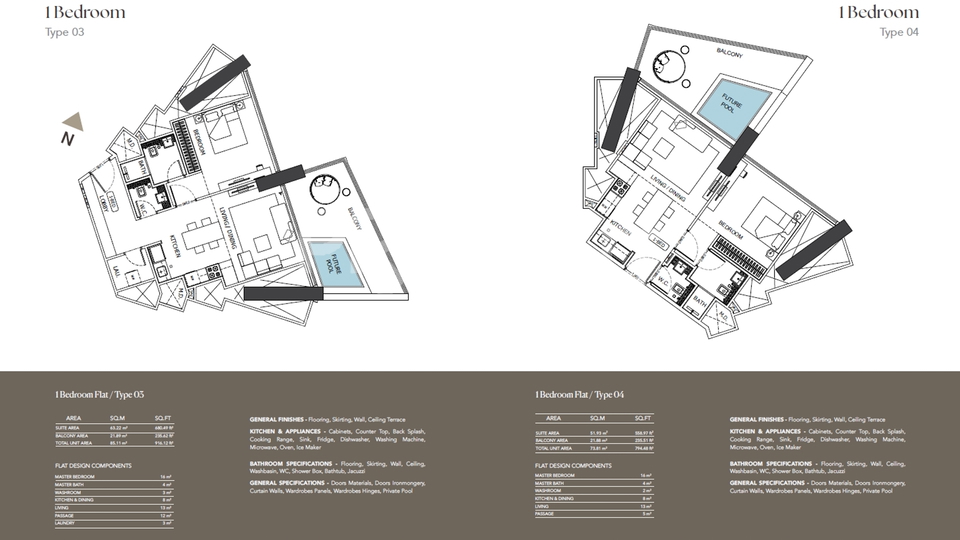 Apartment, 73 m2, For Sale, Dubai