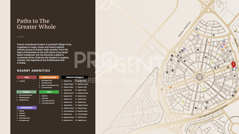 DUBAI, BINGHATTI GROVE, APARTMENT, FOR SALE