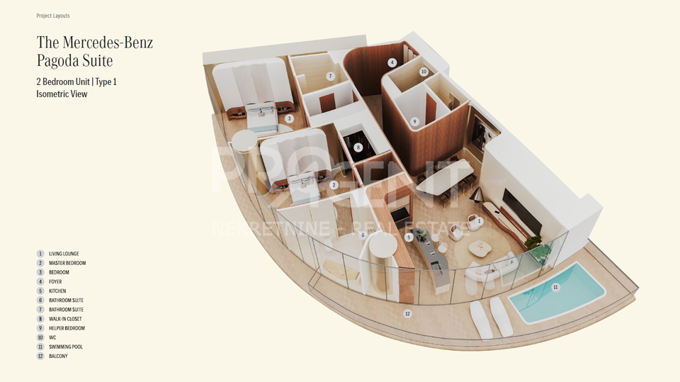 Apartment, 170 m2, For Sale, Dubai
