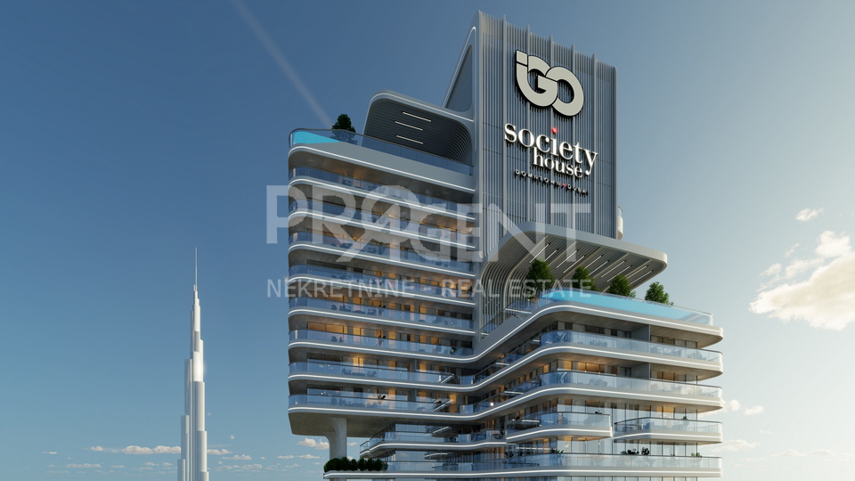 DUBAI, SOCIETY HOUSE, APARTMENT, FOR SALE