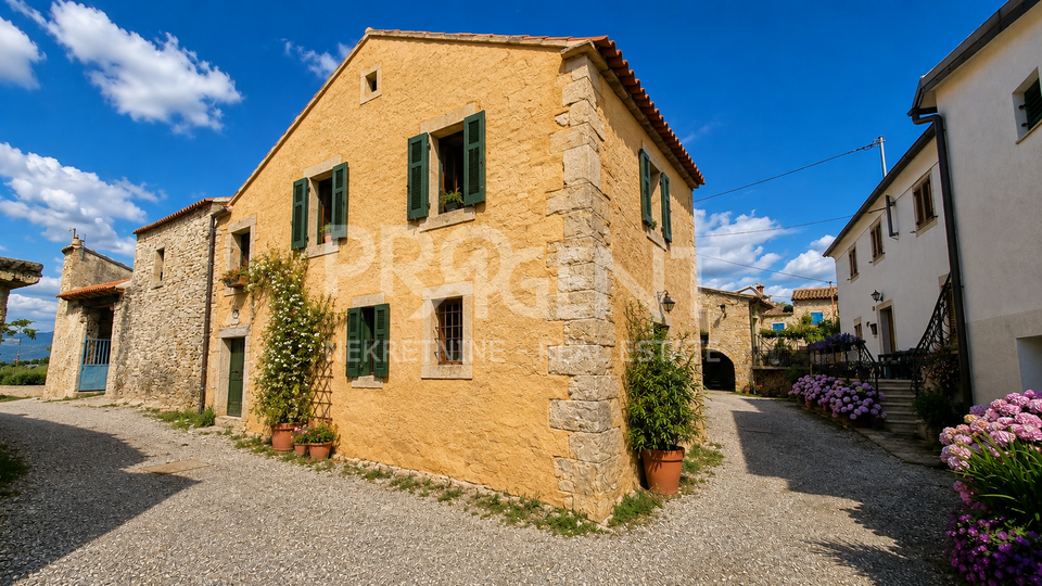 Istria&comma; Dragu&cacute;&comma; stone stable for reconstruction