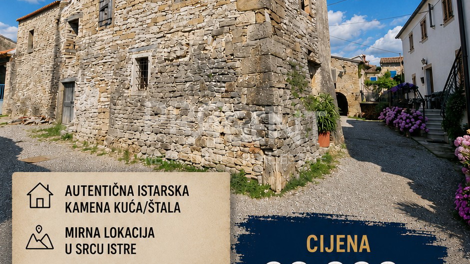 Istria&comma; Dragu&cacute;&comma; stone stable for reconstruction
