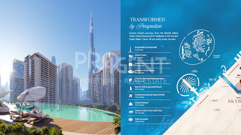 DUBAI, BINGHATTI SKYBLADE, DOWNTOWN, STAN PRODAJE SE