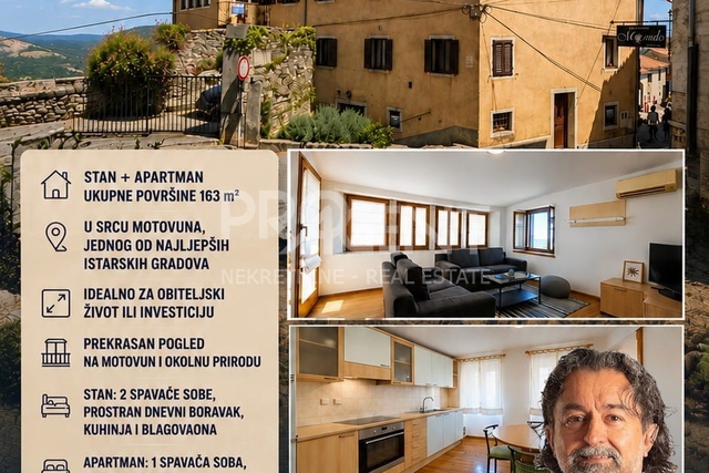 Wohnung, 163 m2, Verkauf, Motovun