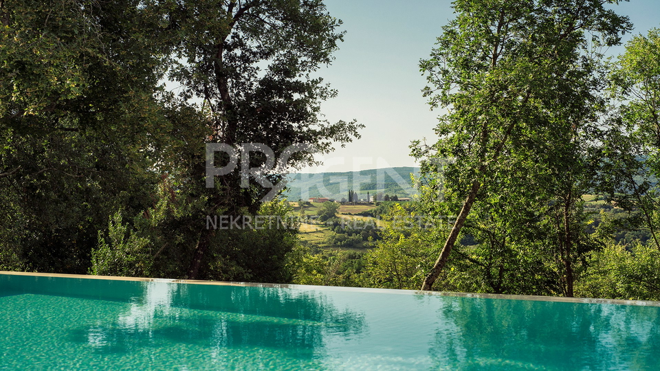 ISTRA, GROŽNJAN, KUĆA S BAZENOM, PRODAJE SE