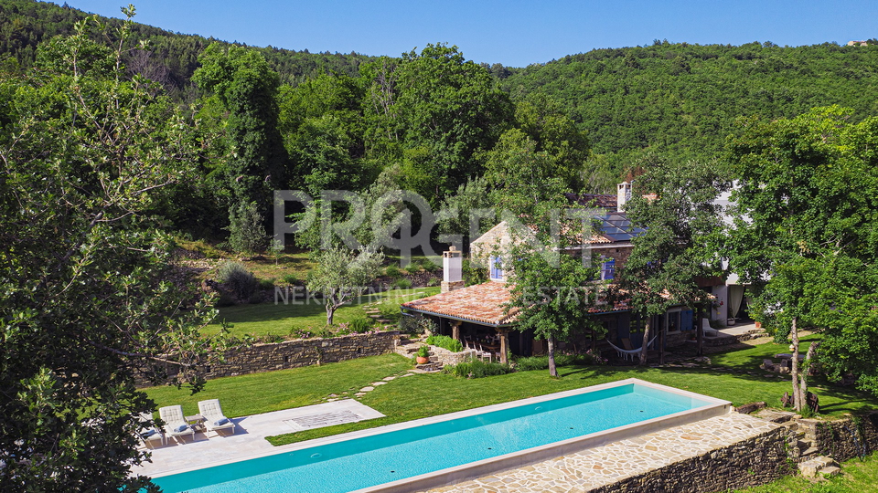 ISTRA, GROŽNJAN, KUĆA S BAZENOM, PRODAJE SE