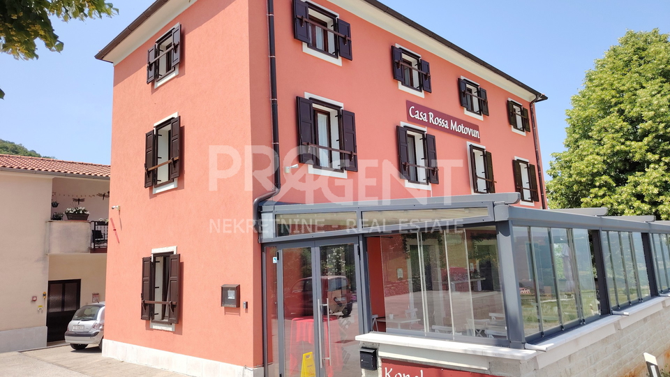 MOTOVUN, ОТЕЛЬ, CASA ROSSA + СТРОИТЕЛЬНЫЙ УЧАСТОК, ПРОДАЁТСЯ