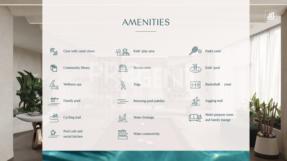 ABU DHABI&comma; YAS RIVA RESIDENCES&comma; STAN&comma; PRODAJE SE