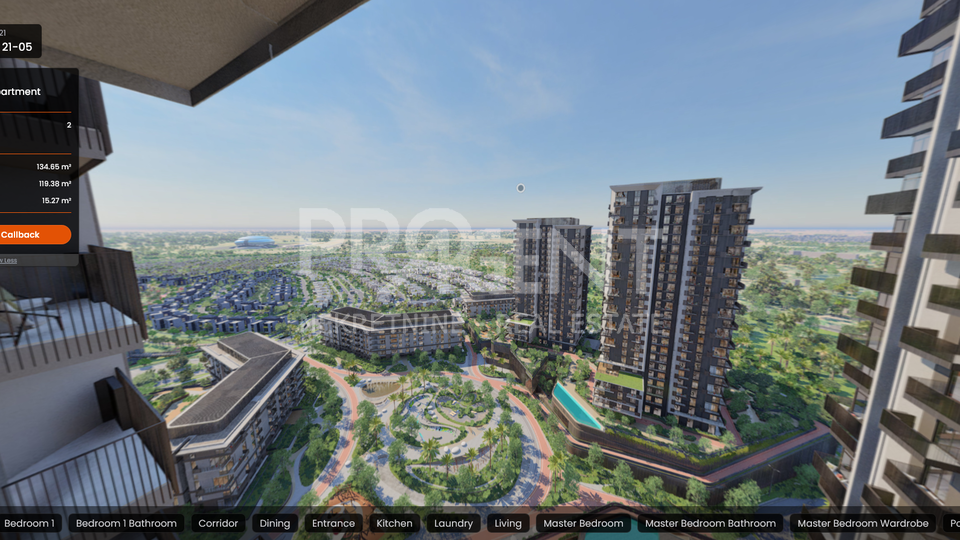 Apartment&comma; 134 m2&comma; For Sale&comma; Dubai