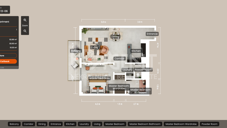 Appartamento&comma; 92 m2&comma; Vendita&comma; Dubai