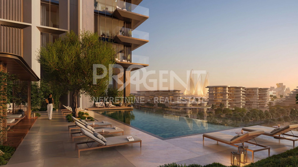 SEI SAADIYAT&comma; ABU DHABI &ndash; STAN 2S S BALKONOM U KULTURNOM DISTRIKTU OTOKA SAADIYAT