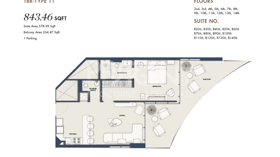 Apartment&comma; 80 m2&comma; For Sale&comma; Umm al-Quwain