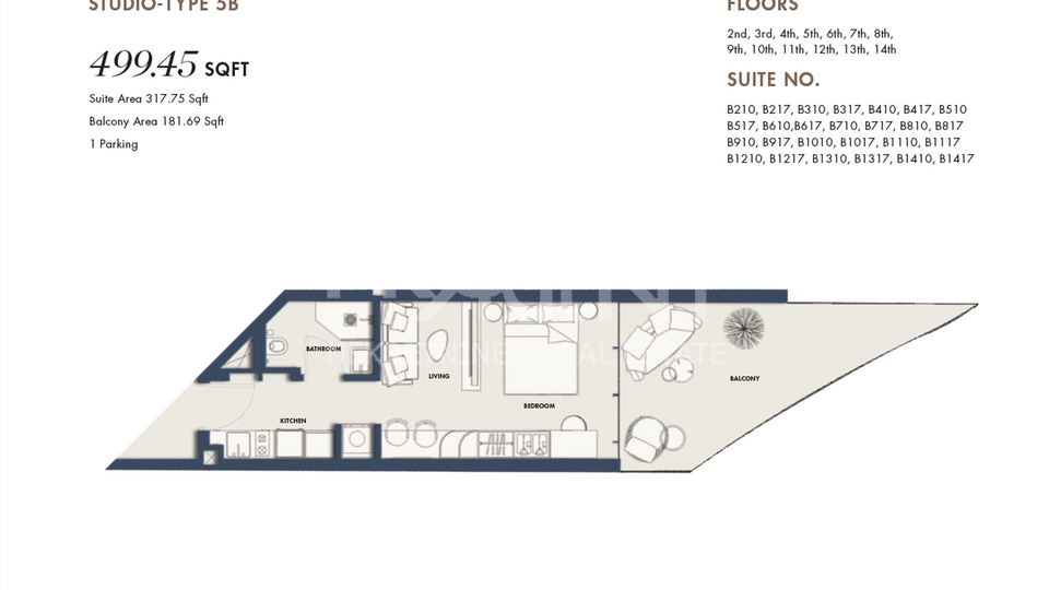 Apartment&comma; 49 m2&comma; For Sale&comma; Umm al-Quwain