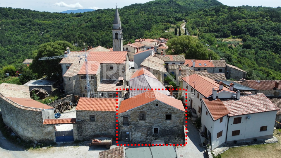 Istria&comma; Dragu&cacute;&comma; stone stable for reconstruction