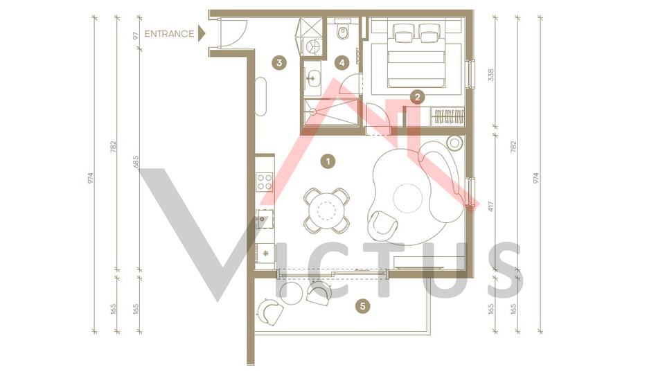 NOVI VINODOLSKI &ndash; Luxuri&ouml;se Wohnungen in einer exklusiven Wohnanlage am Meer