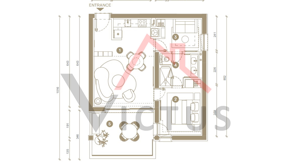 NOVI VINODOLSKI - Luxury apartments in an exclusive seaside settlement