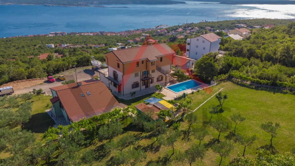 CRIKVENICA - Dvije kuće s bazenom i maslinikom