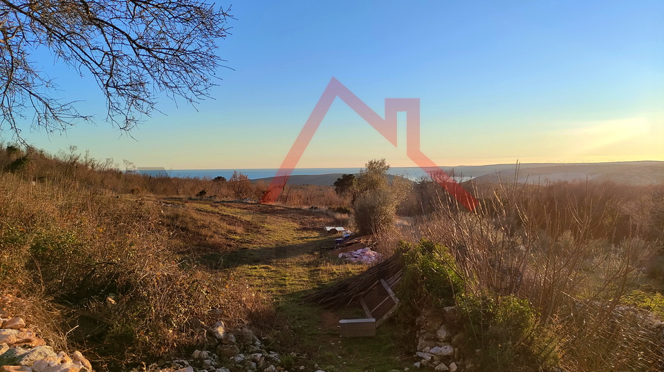 Sveti Lovreč Labinski - schönes Baugrundstück mit Meerblick