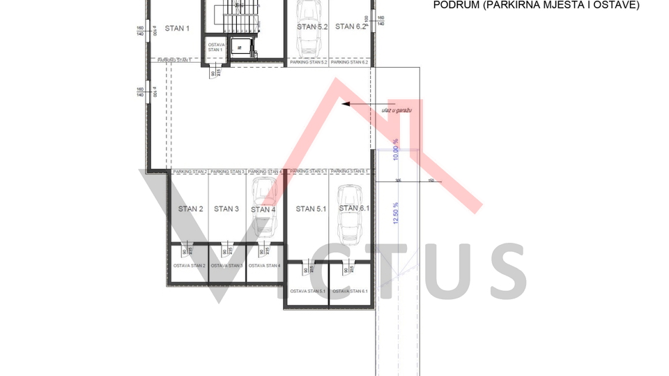 ROVINJ - Wohnung im Zentrum mit Garage und Aufzug