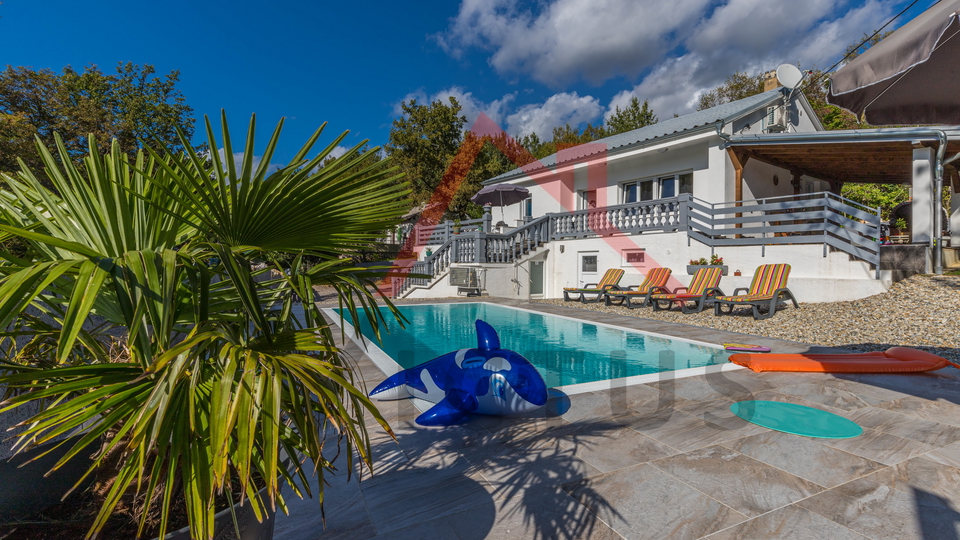 HINTERLAND OF CRIKVENICA schöne Villa mit Pool