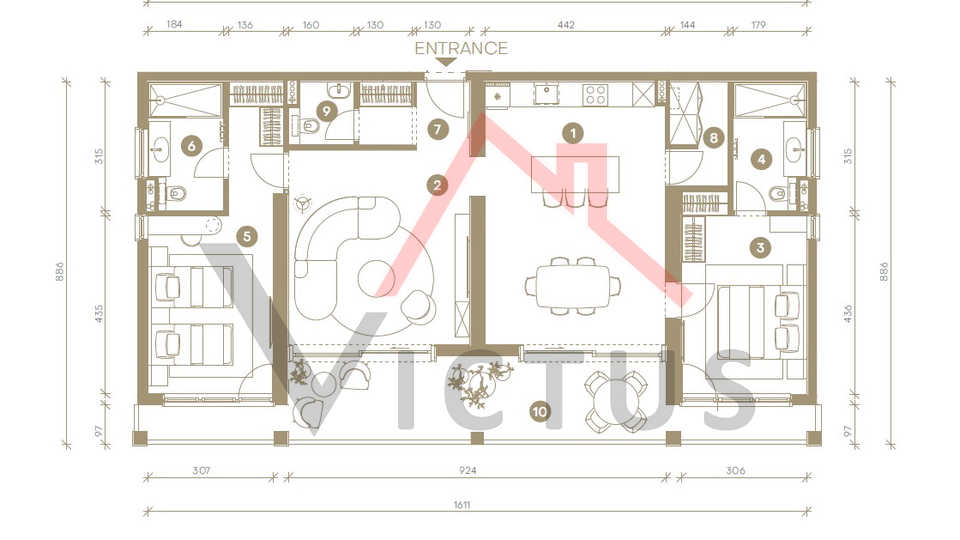 NOVI VINODOLSKI &ndash; Luxuri&ouml;se Wohnungen in einer exklusiven Wohnanlage am Meer