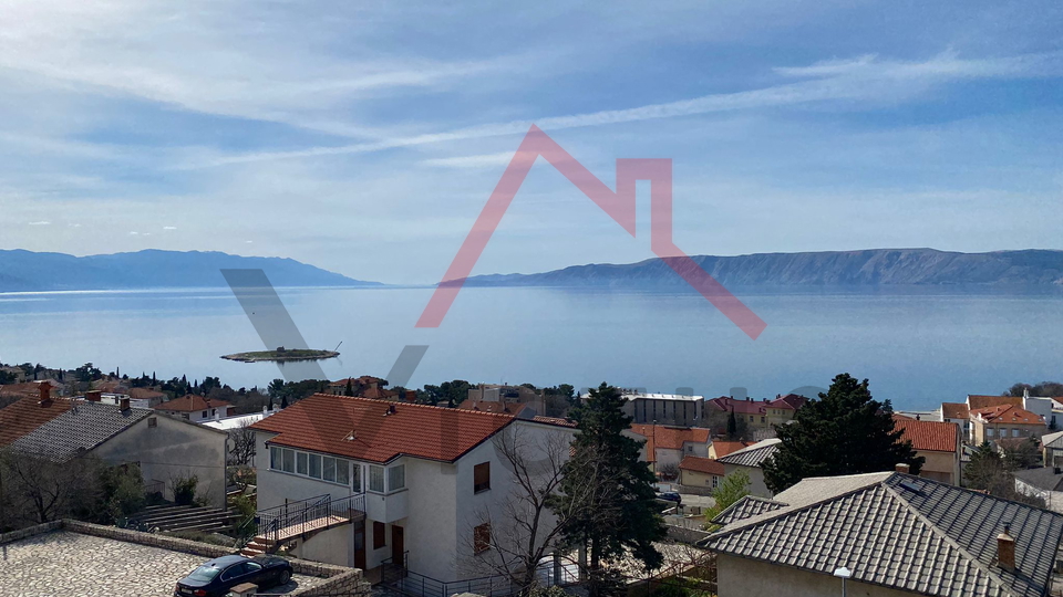 NOVI VINODOLSKI - 2BR + BA, apartment with open sea view