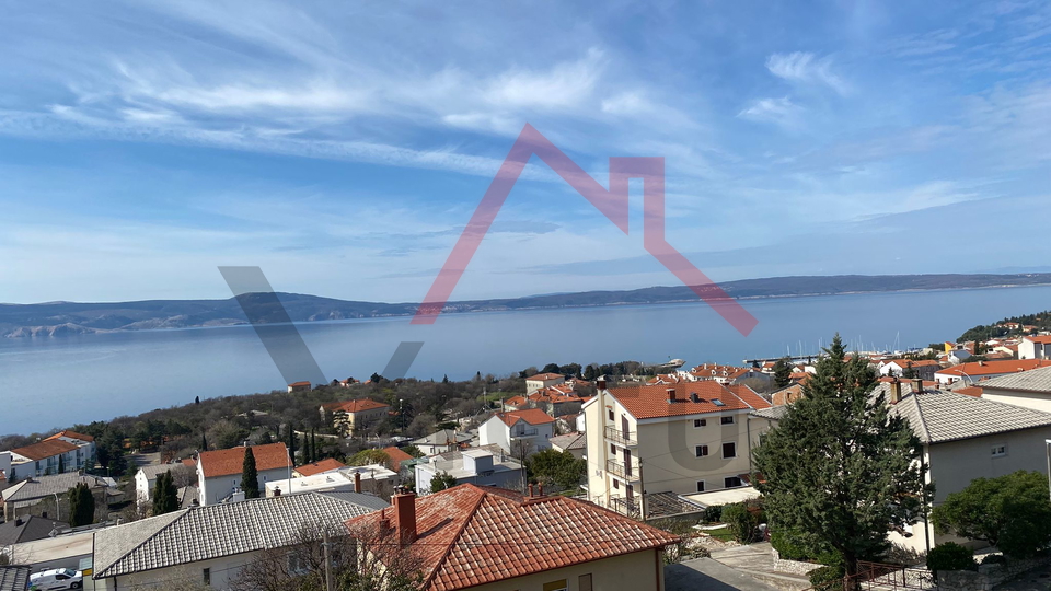 NOVI VINODOLSKI - 2BR + BA, apartment with open sea view