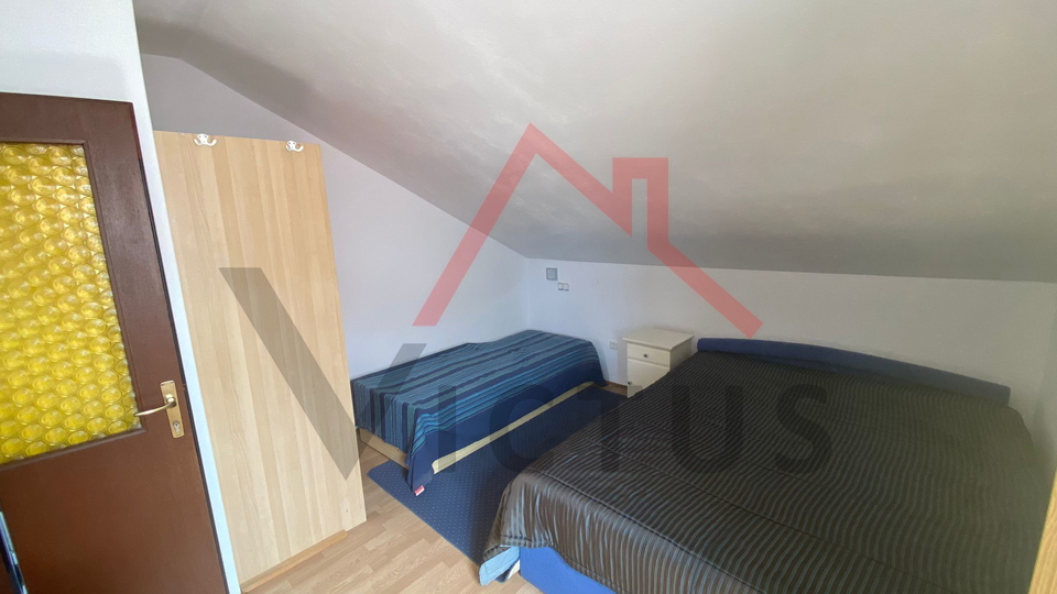 JADRANOVO - 1 bedroom + bathroom, apartment with balcony, 38 m2