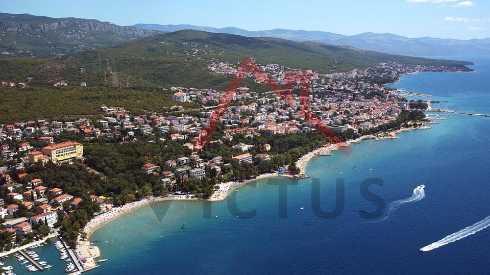 CRIKVENICA - 1 Schlafzimmer + Badezimmer, Wohnung im Erdgeschoss, 52 m2