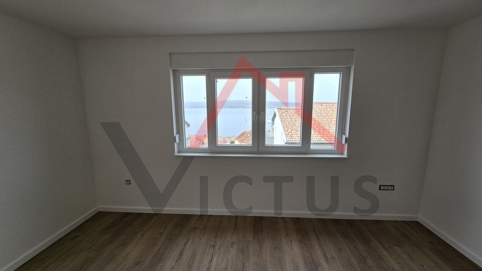 CRIKVENICA - 3 Schlafzimmer + Badezimmer, Wohnung in einem neuen Gebäude, 400 Meter vom Meer entfernt, 125 m2