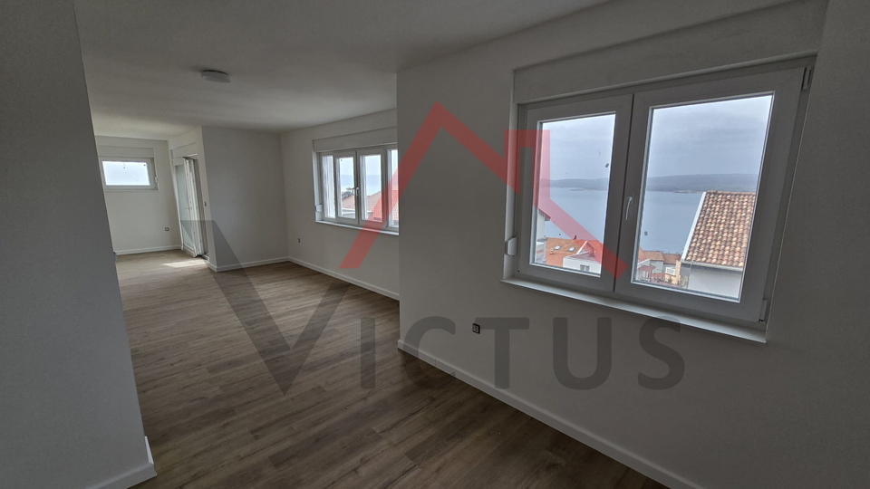 CRIKVENICA - 3 Schlafzimmer + Badezimmer, Wohnung in einem neuen Gebäude, 400 Meter vom Meer entfernt, 125 m2