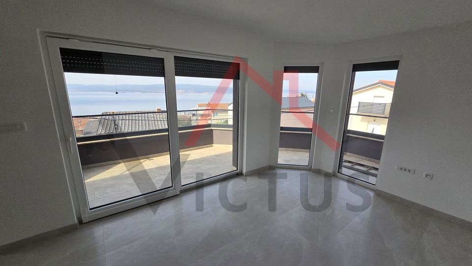 CRIKVENICA - 2-Zimmer-Wohnung, zweiter Stock, 70 m2