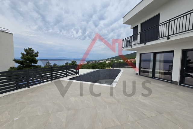 CRIKVENICA - Villa mit Pool und Garage, 215 m2