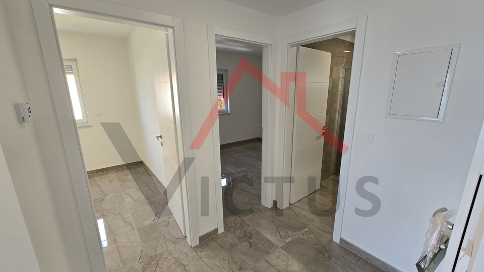 CRIKVENICA – 2 Schlafzimmer + Badezimmer, Neubau mit offenem Meerblick