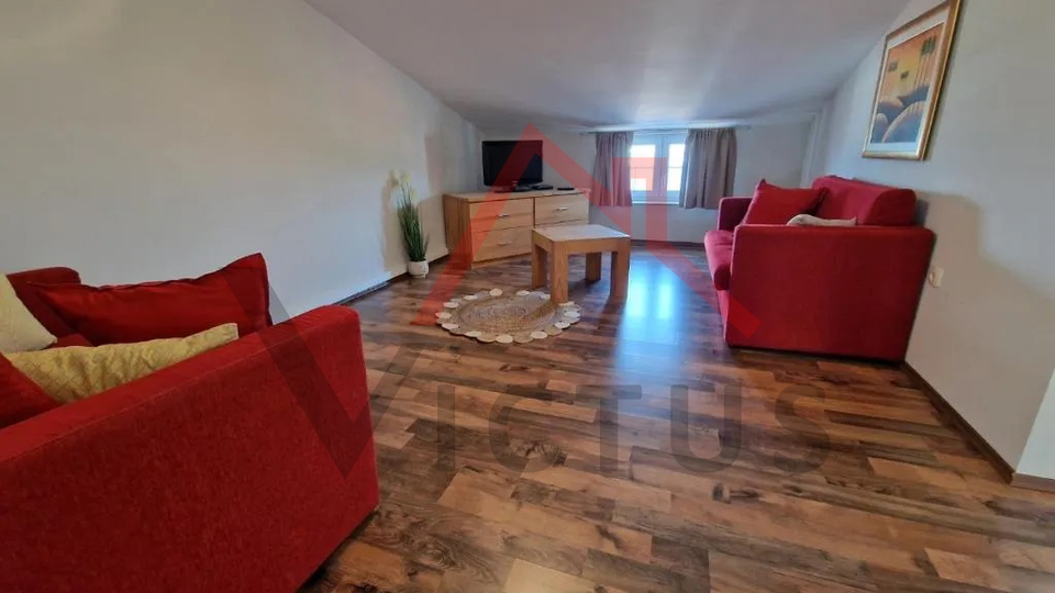 CRIKVENICA - 2 Schlafzimmer, Apartment mit Balkon und offenem Meerblick, 95 m2