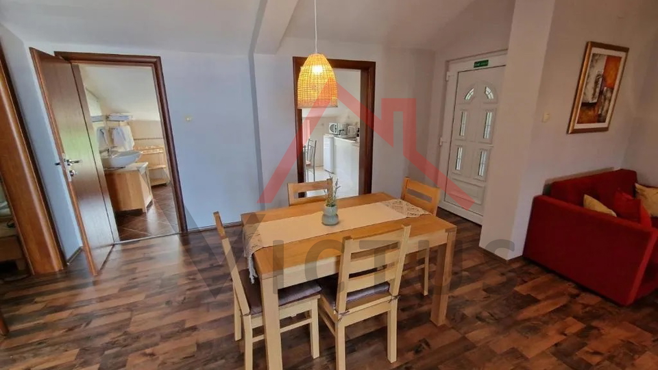 CRIKVENICA - 2 Schlafzimmer, Apartment mit Balkon und offenem Meerblick, 95 m2