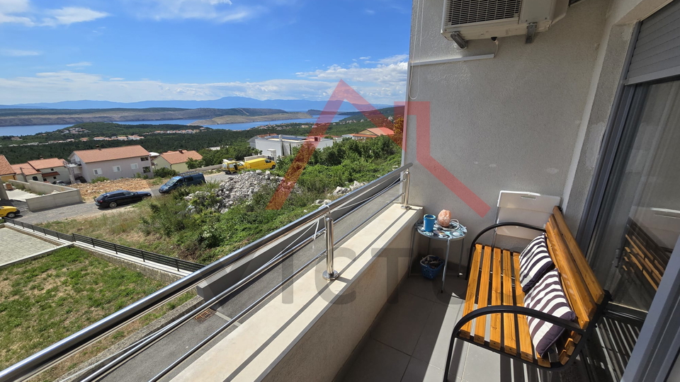 JADRANOVO - 1 bedroom + bathroom, apartment with open sea view and parking space